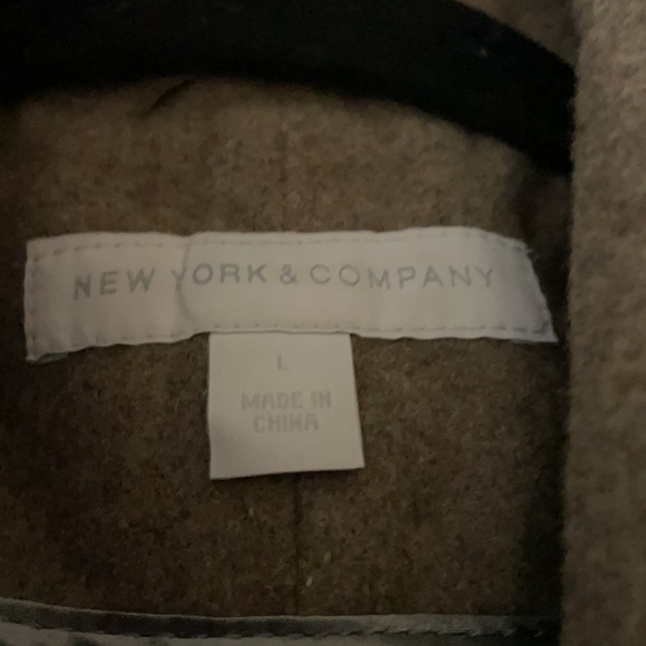 New York & Company Brown Coat - Picture 2 of 8